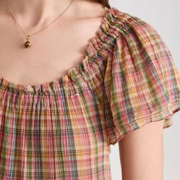 THE GREAT Nightingale plaid dress - threedaughtersproperties.com THE GREAT Nightingale plaid dress - threedaughtersproperties.com